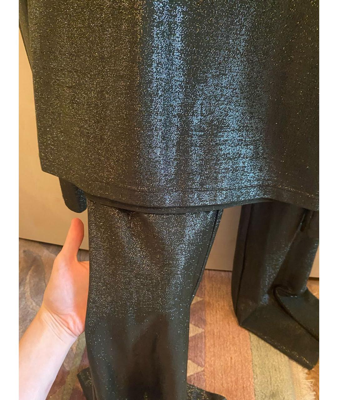 MOSCHINO Зеленый полиамидовый костюм с брюками, фото 4