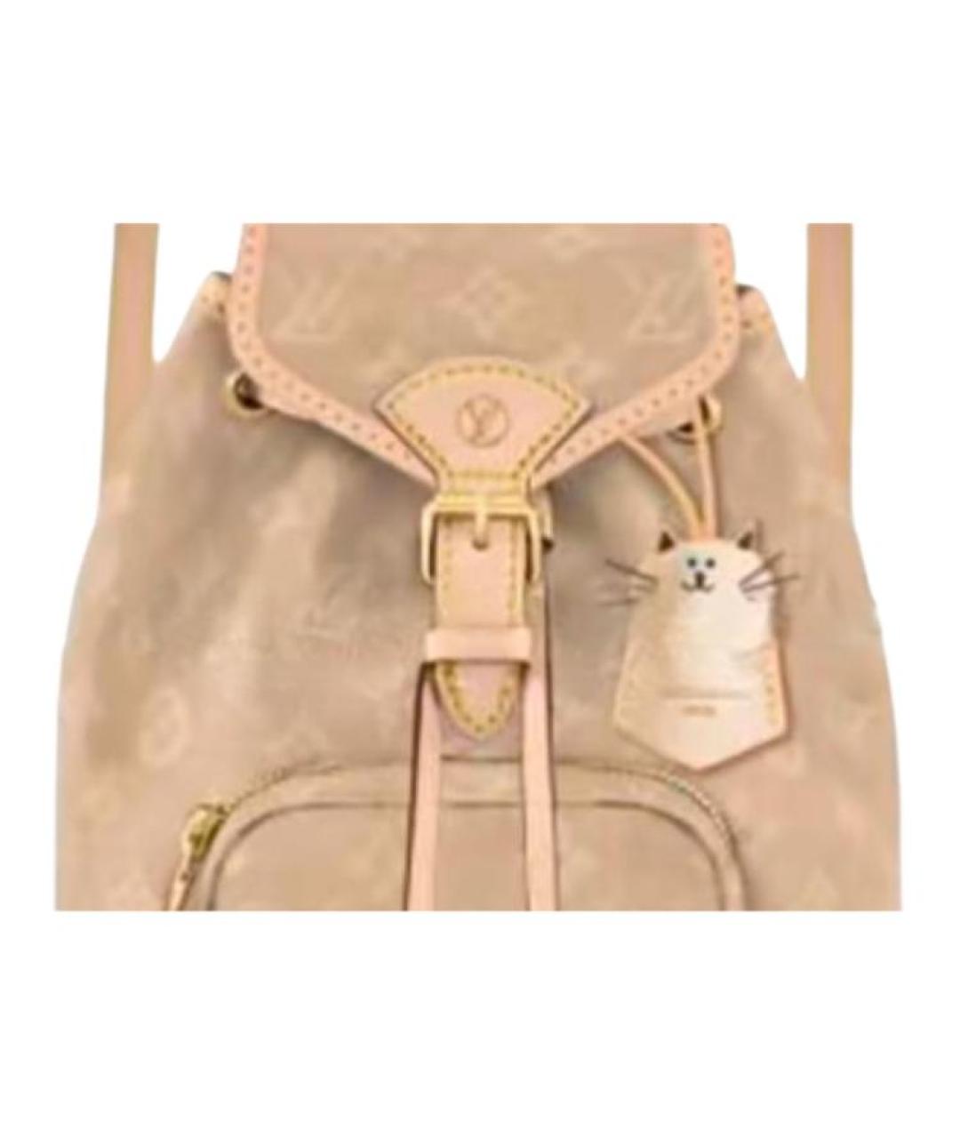 LOUIS VUITTON Бежевый рюкзак, фото 2