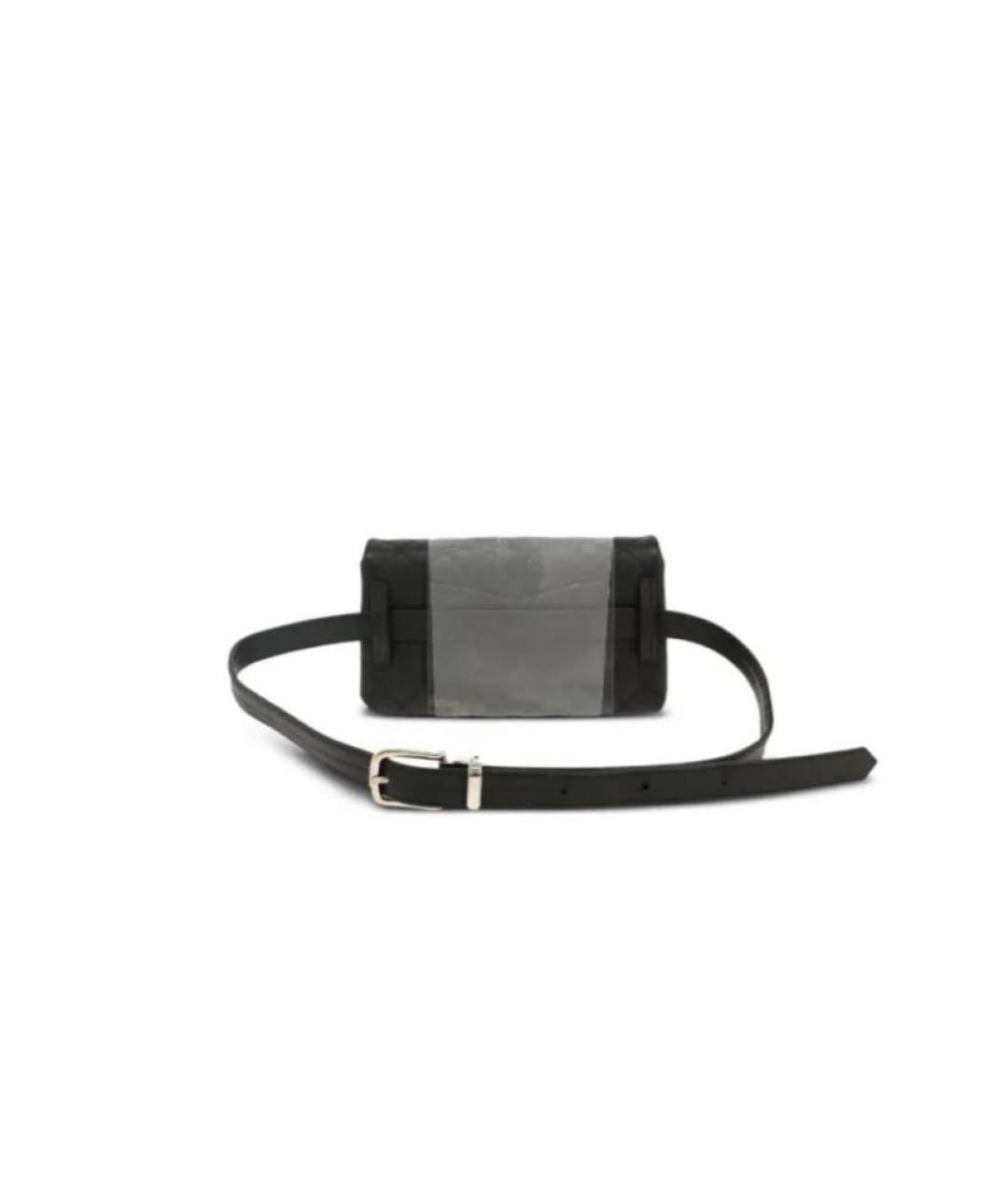 CHANEL Черная кожаная поясная сумка, фото 3