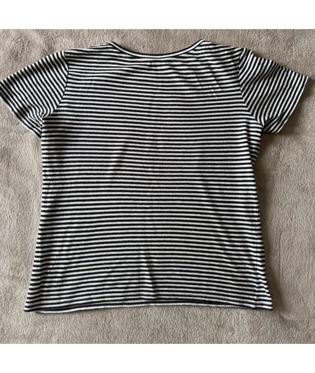 SAINT LAURENT Белая хлопковая футболка, фото 6