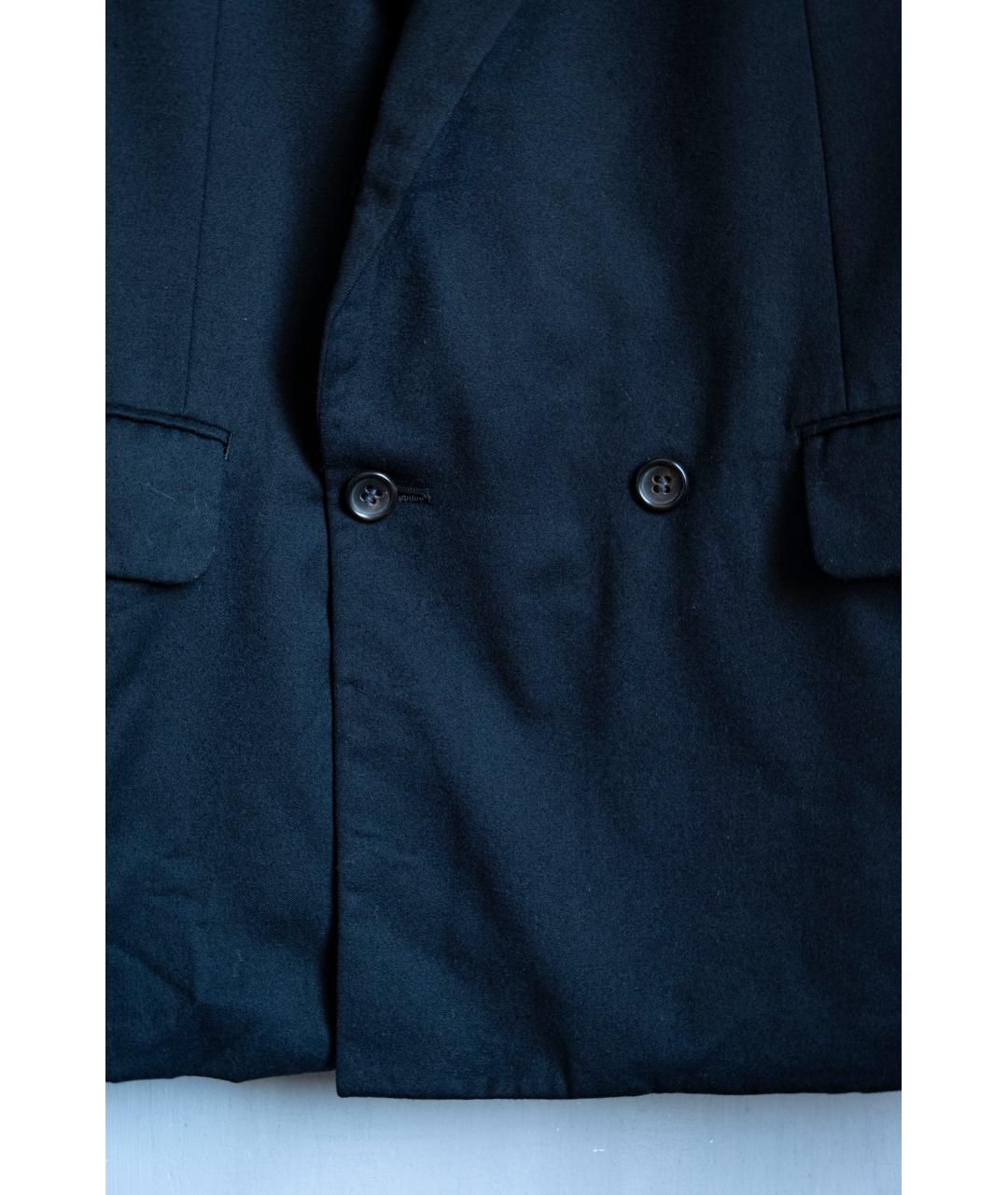 COMME DES GARҪONS HOMME Черный шерстяной пиджак, фото 3