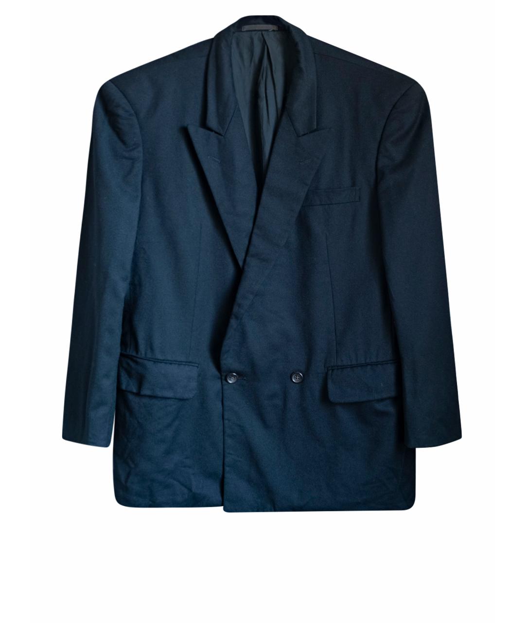 COMME DES GARҪONS HOMME Черный шерстяной пиджак, фото 1