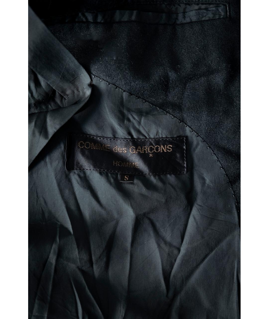 COMME DES GARҪONS HOMME Черный шерстяной пиджак, фото 9