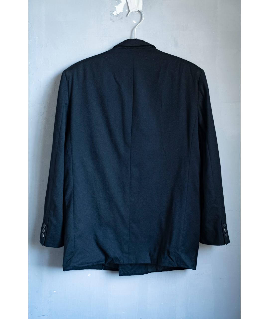 COMME DES GARҪONS HOMME Черный шерстяной пиджак, фото 6