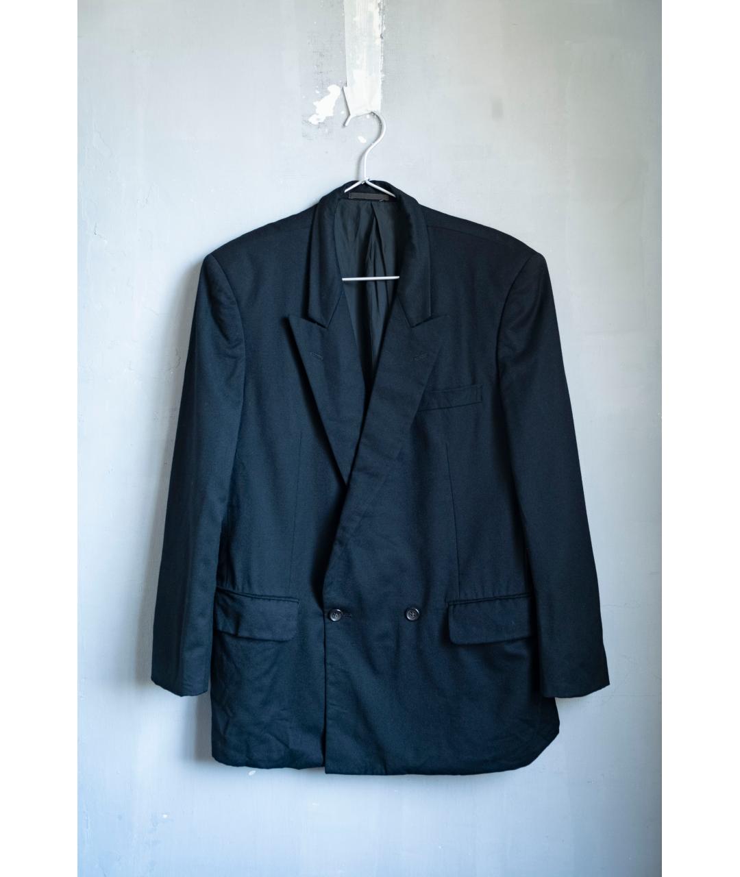 COMME DES GARҪONS HOMME Черный шерстяной пиджак, фото 10