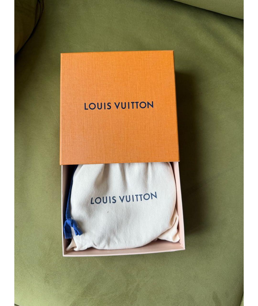 LOUIS VUITTON Черный кожаный ремень, фото 4