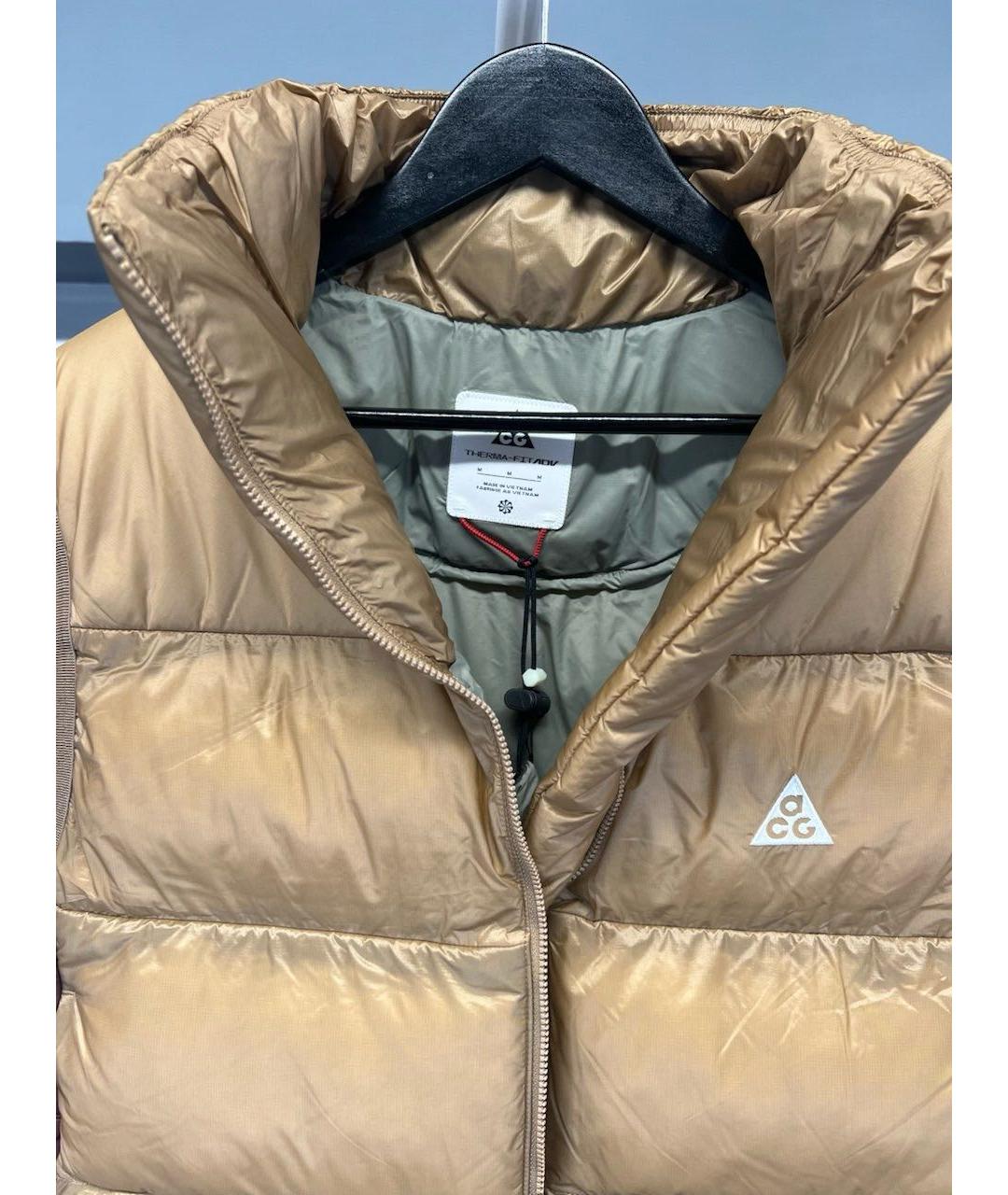 NIKE ACG Коричневый полиэстеровый жилет, фото 4