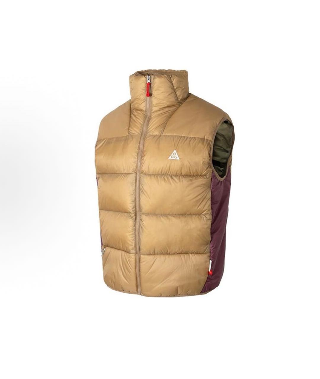 NIKE ACG Коричневый полиэстеровый жилет, фото 2