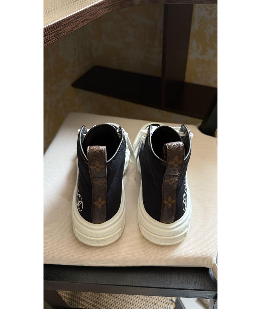 LOUIS VUITTON Черные ботинки, фото 4