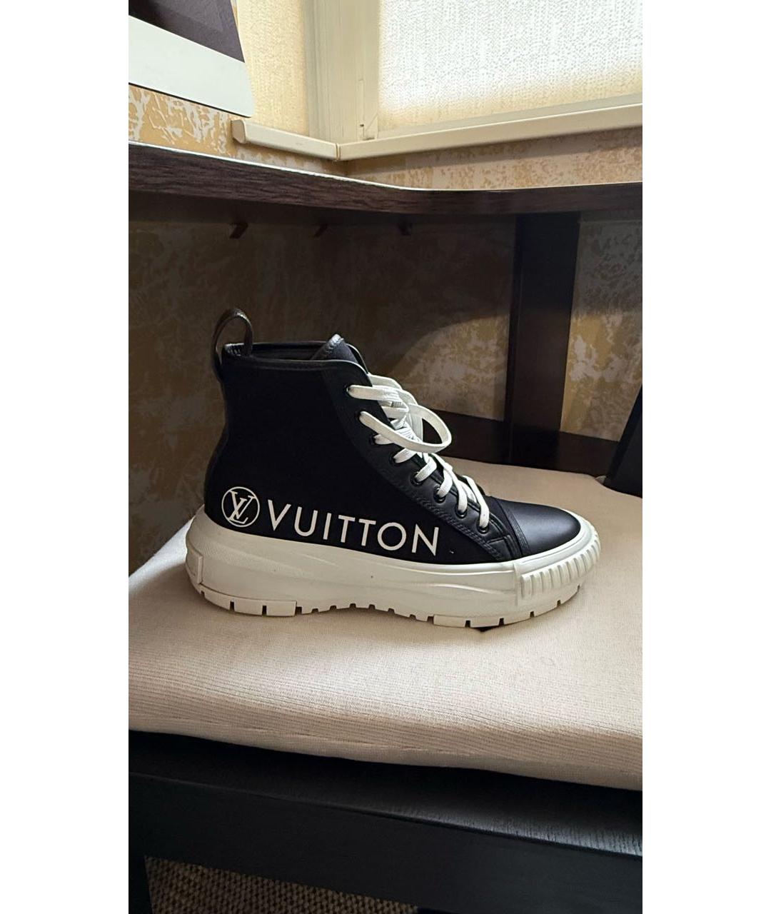 LOUIS VUITTON Черные ботинки, фото 5