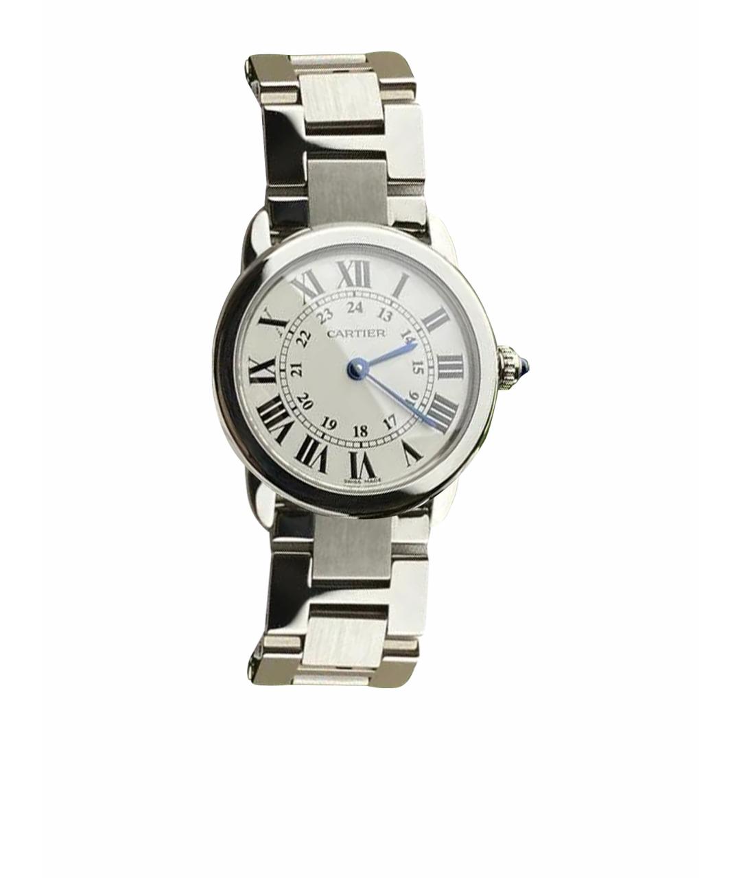 CARTIER Серебряные часы, фото 1