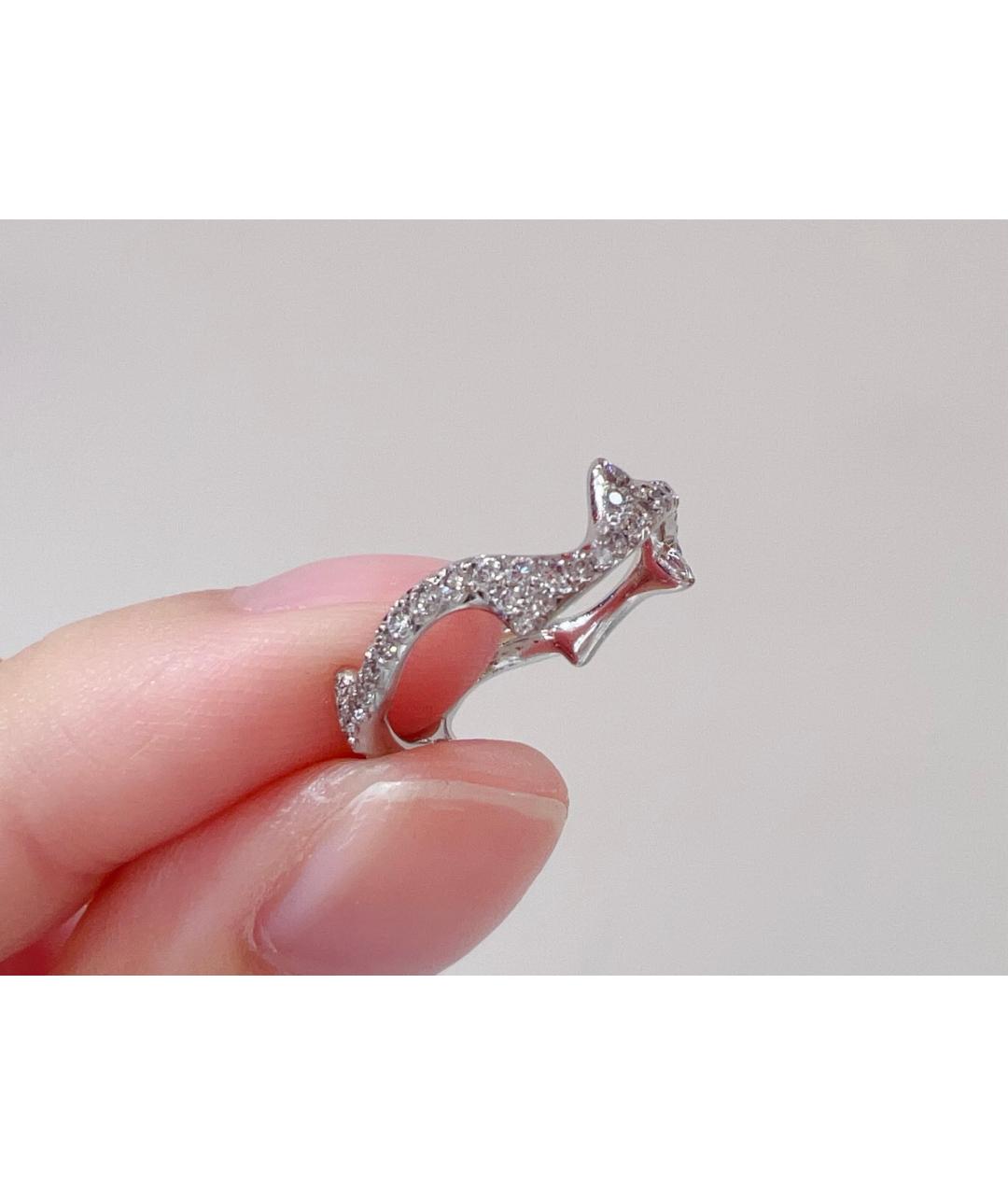 CHRISTIAN DIOR Серебряное кольцо из белого золота, фото 3