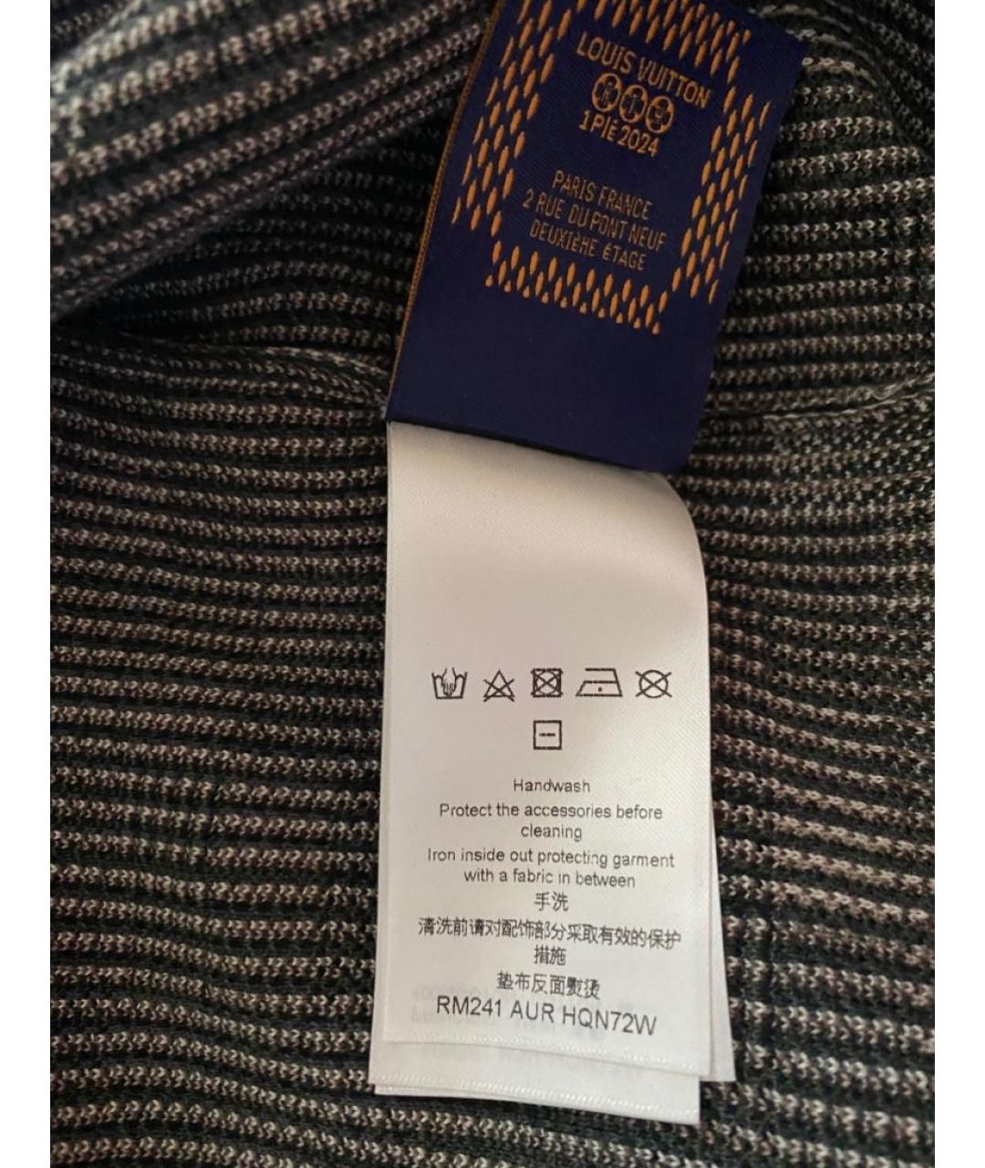 LOUIS VUITTON Мульти хлопковый джемпер / свитер, фото 7