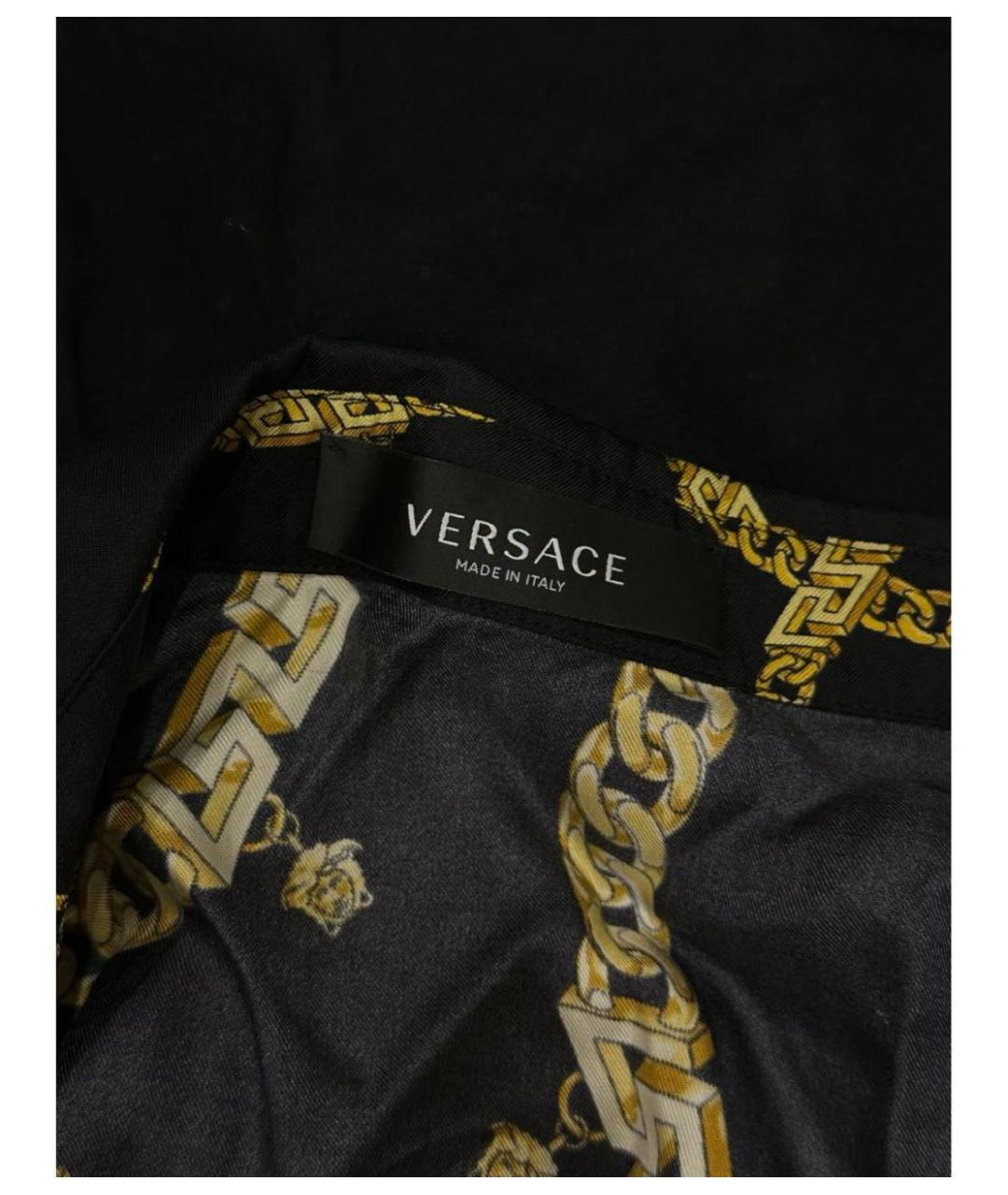 VERSACE Шелковое повседневное платье, фото 3