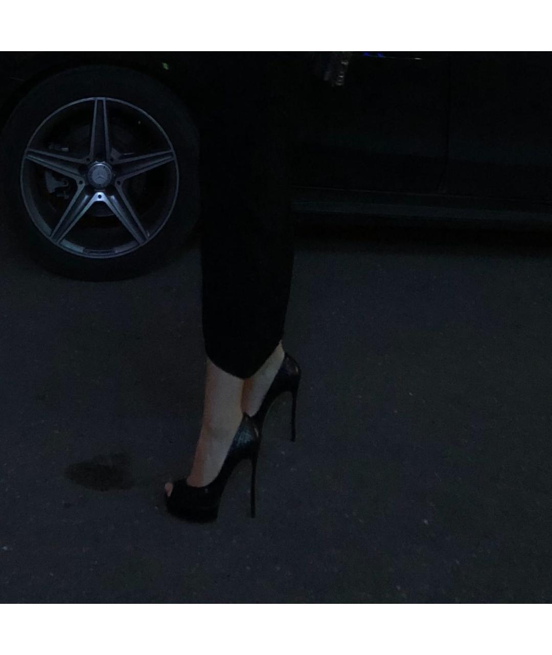 CASADEI Черные кожаные туфли, фото 7