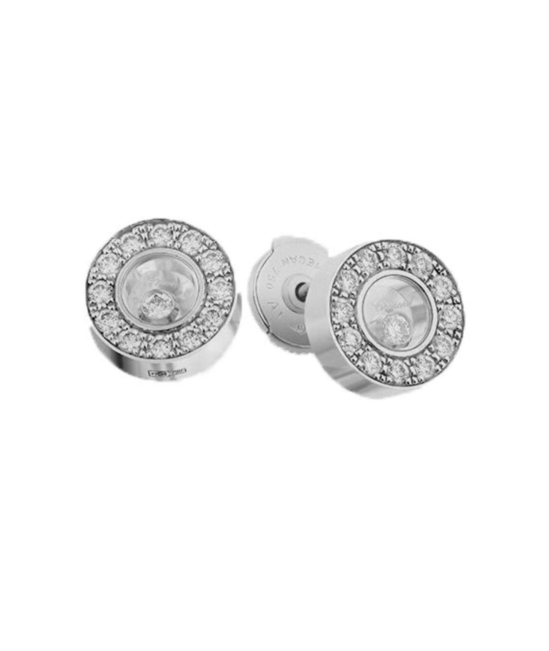 CHOPARD Белые серьги из белого золота, фото 1