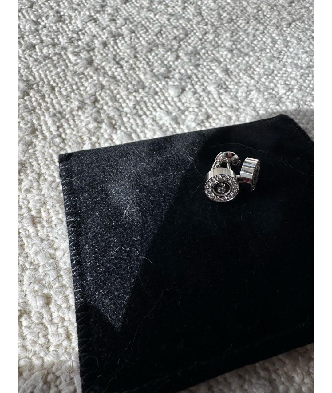 CHOPARD Белые серьги из белого золота, фото 4