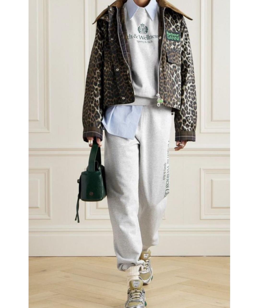 SPORTY AND RICH Серый хлопковый спортивные костюмы, фото 7