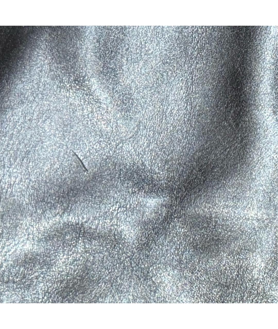 BALENCIAGA Черные кожаные ботфорты, фото 8