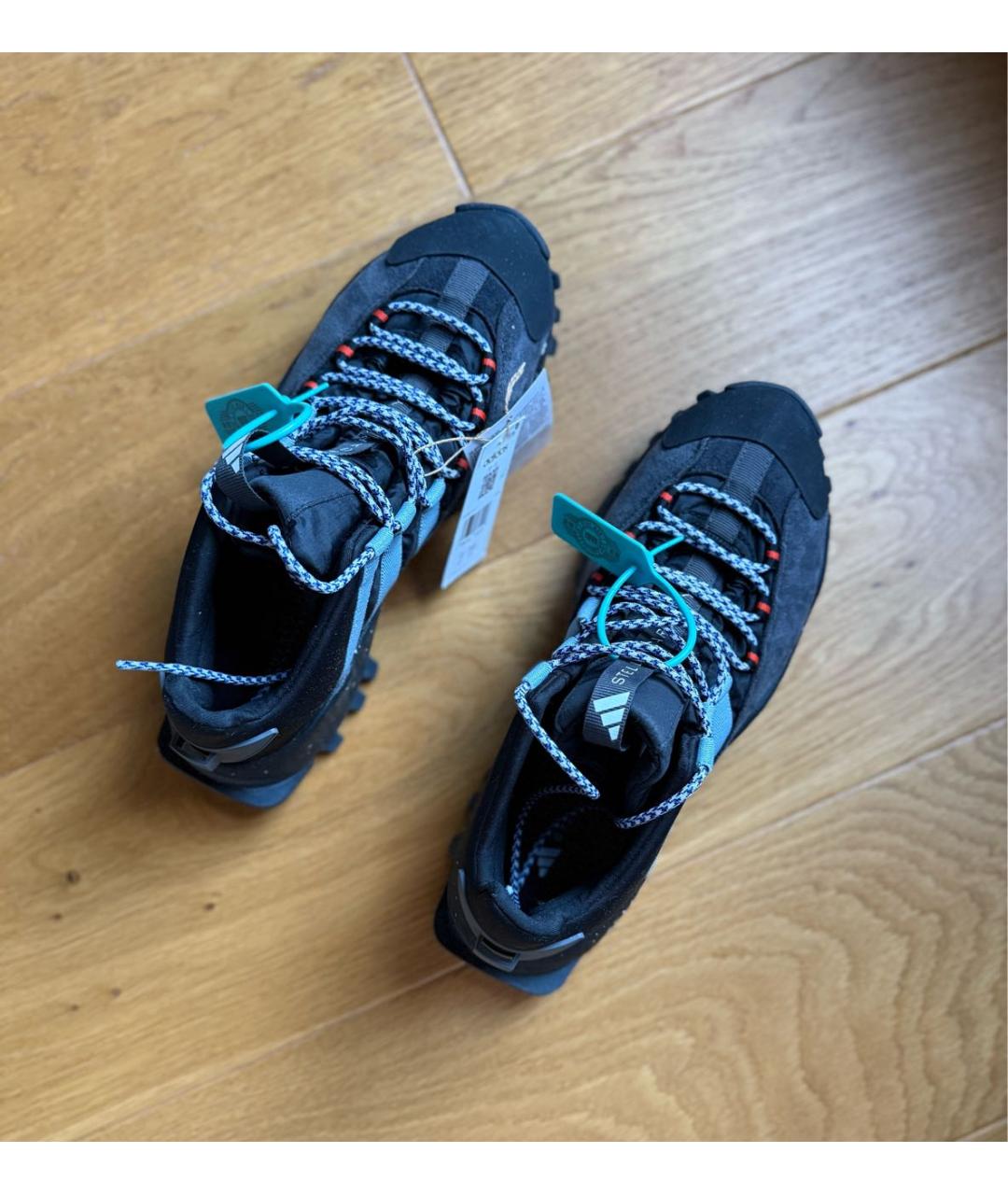 ADIDAS BY STELLA MCCARTNEY Черные высокие кроссовки / кеды, фото 4