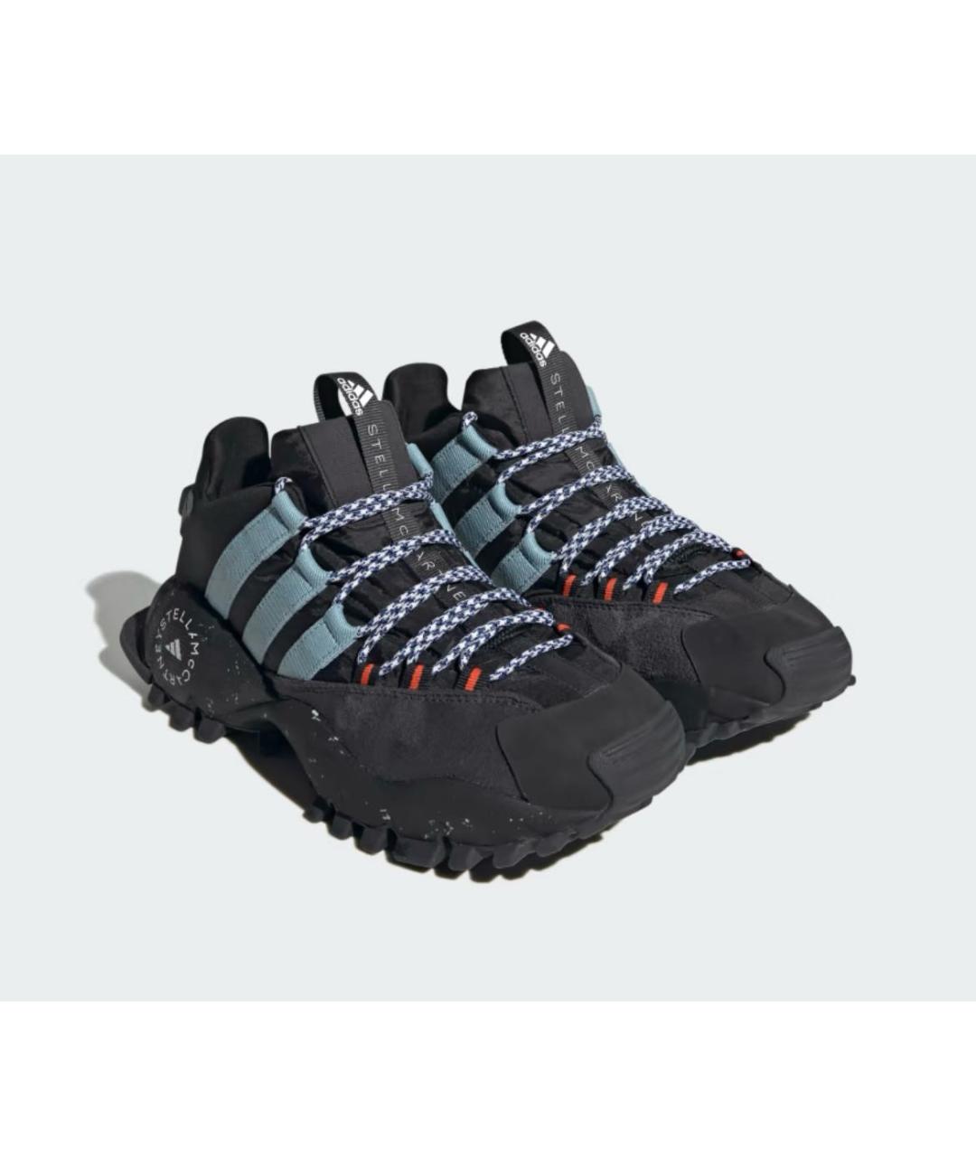 ADIDAS BY STELLA MCCARTNEY Черные высокие кроссовки / кеды, фото 2