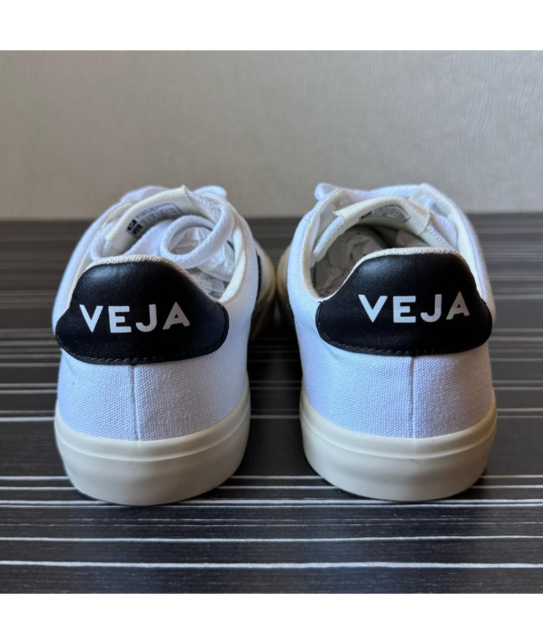 VEJA Белые текстильные кеды, фото 5