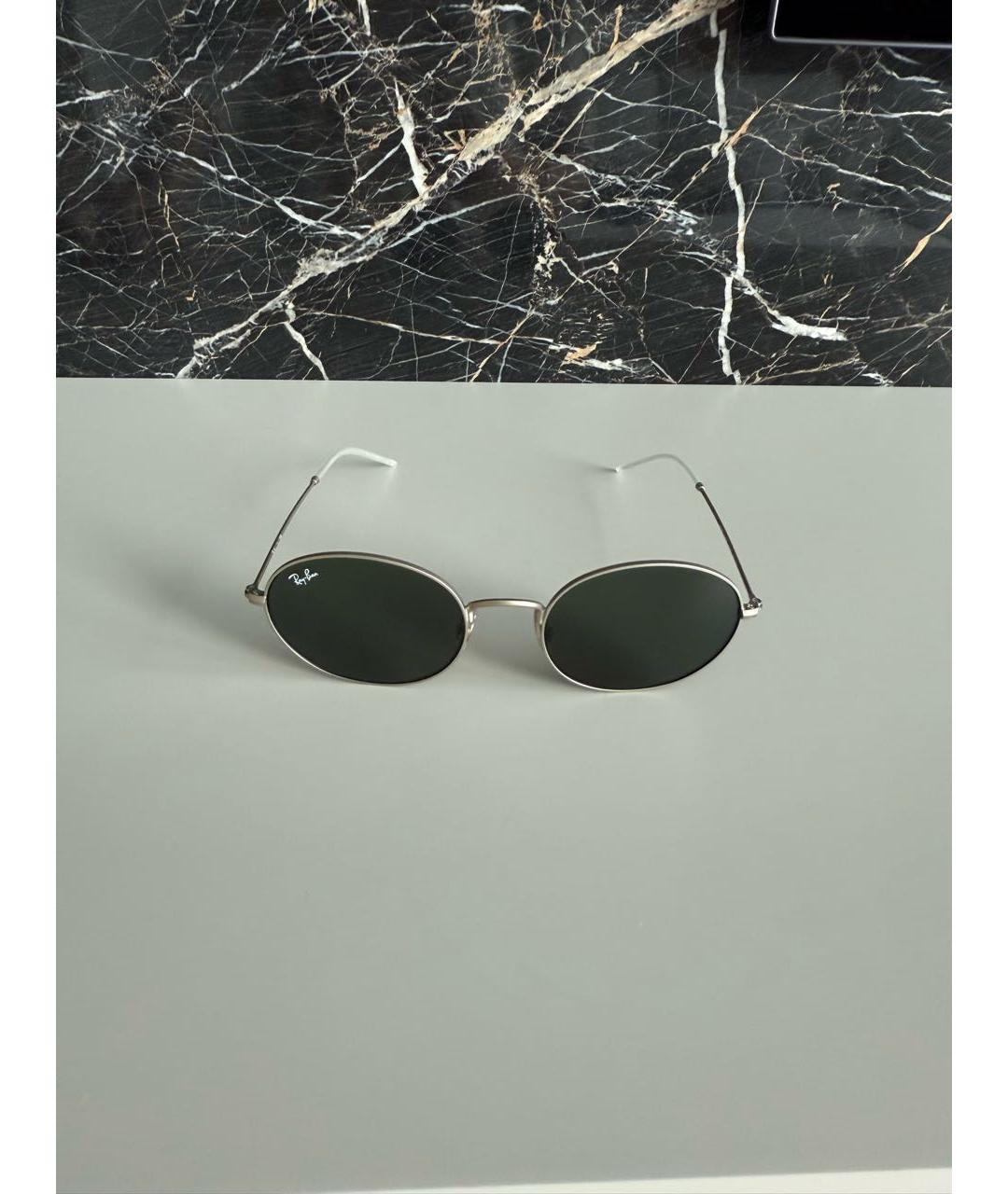 RAY BAN Черные солнцезащитные очки, фото 5