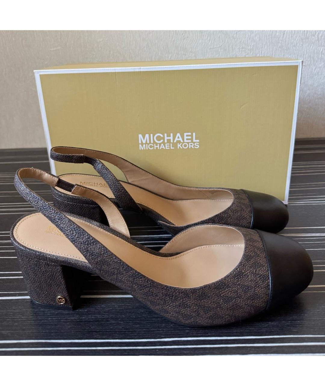 MICHAEL KORS Коричневые туфли, фото 6