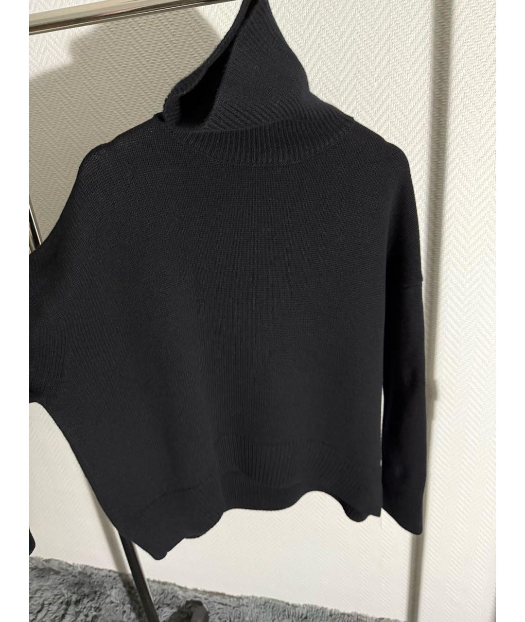 12 STOREEZ Черный кашемировый джемпер / свитер, фото 5