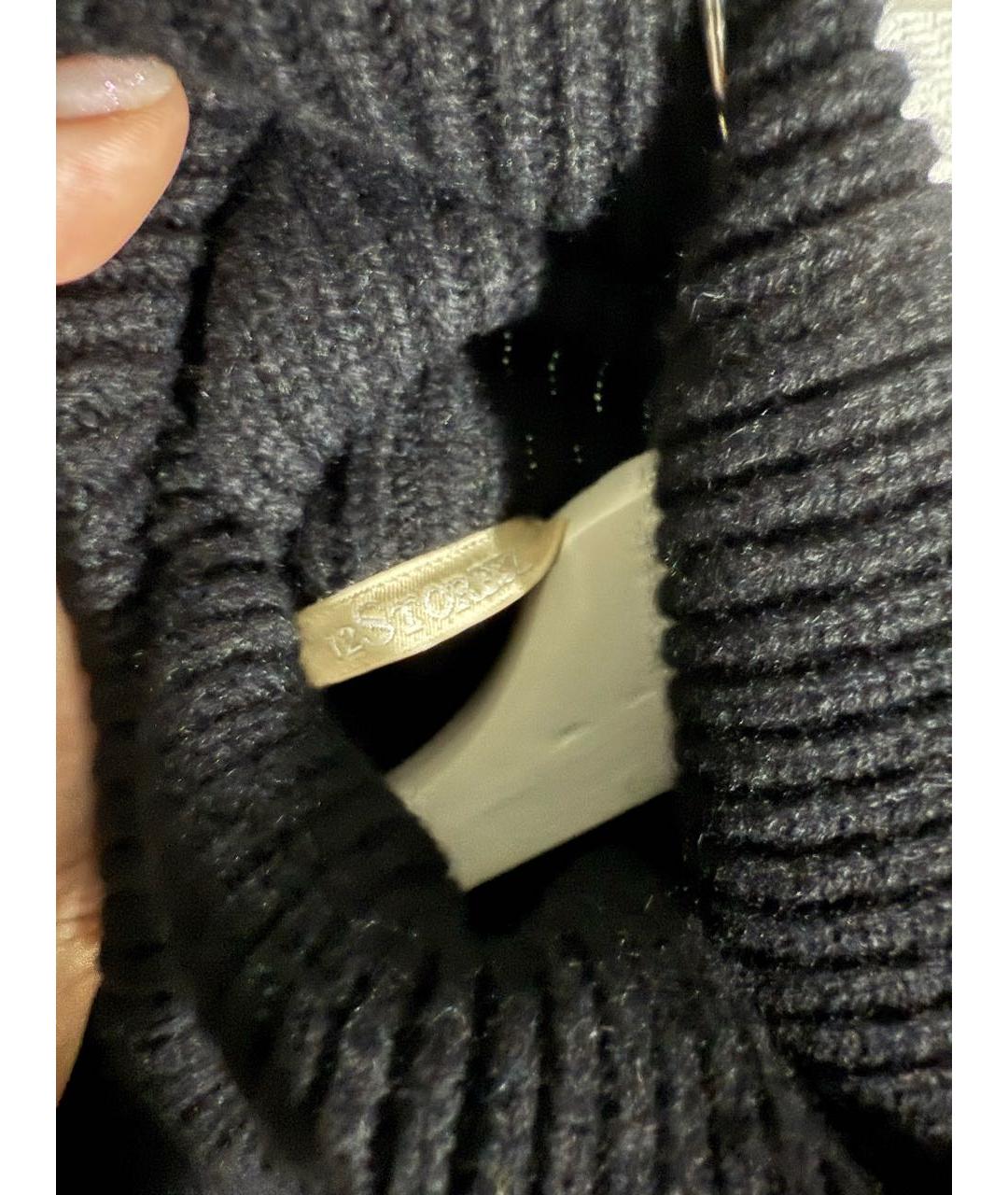 12 STOREEZ Черный кашемировый джемпер / свитер, фото 4