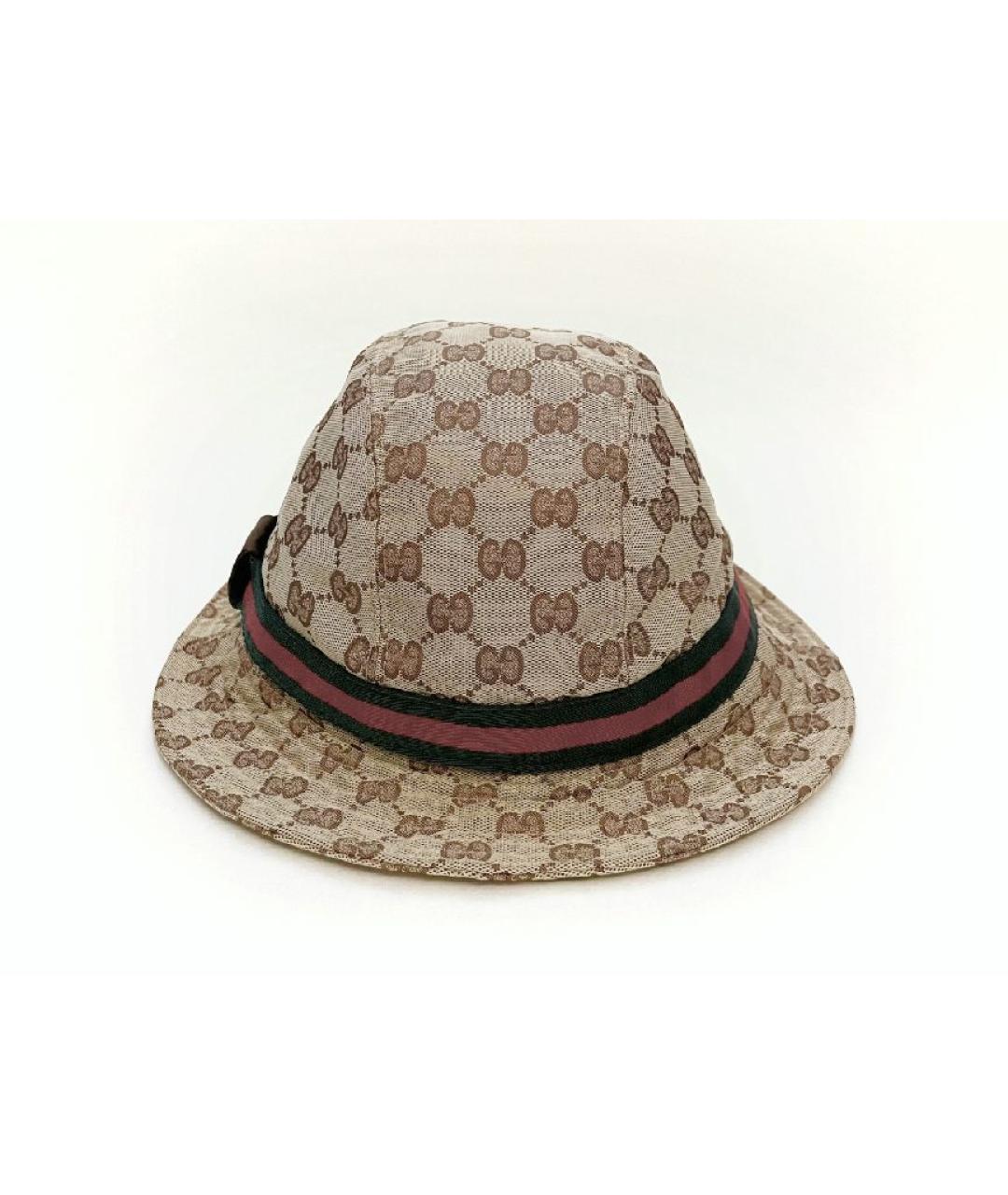 GUCCI Коричневая шляпа, фото 7