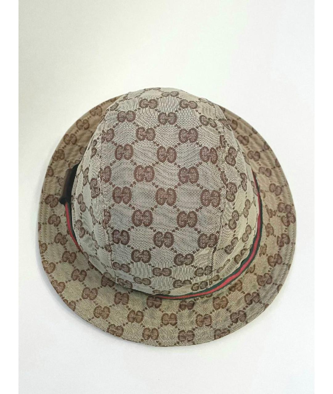 GUCCI Коричневая шляпа, фото 2