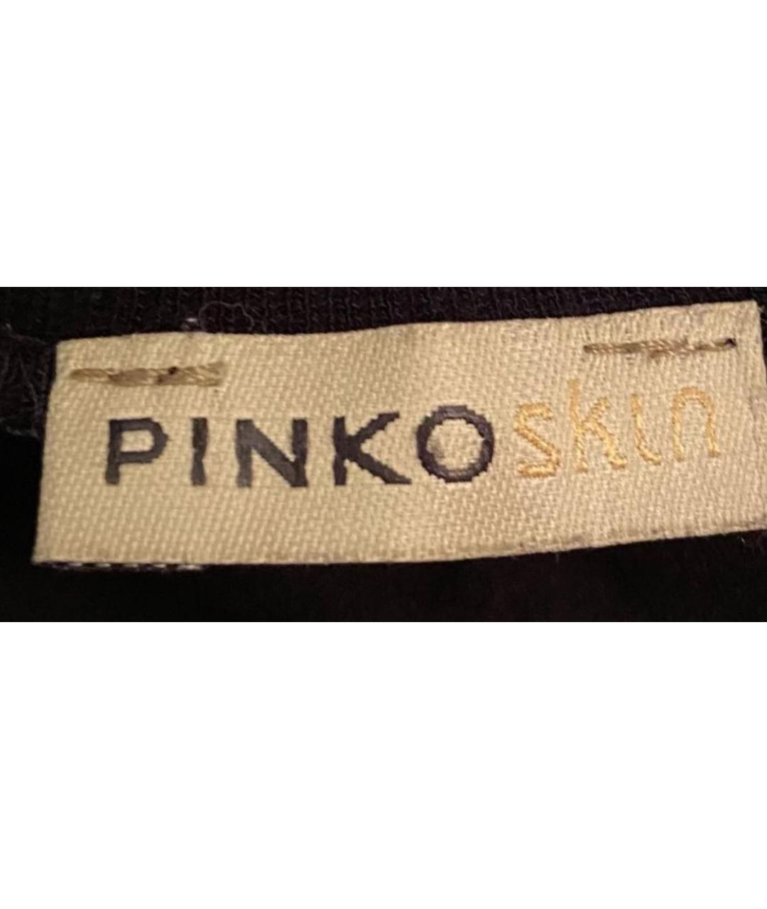 PINKO Черная футболка, фото 5