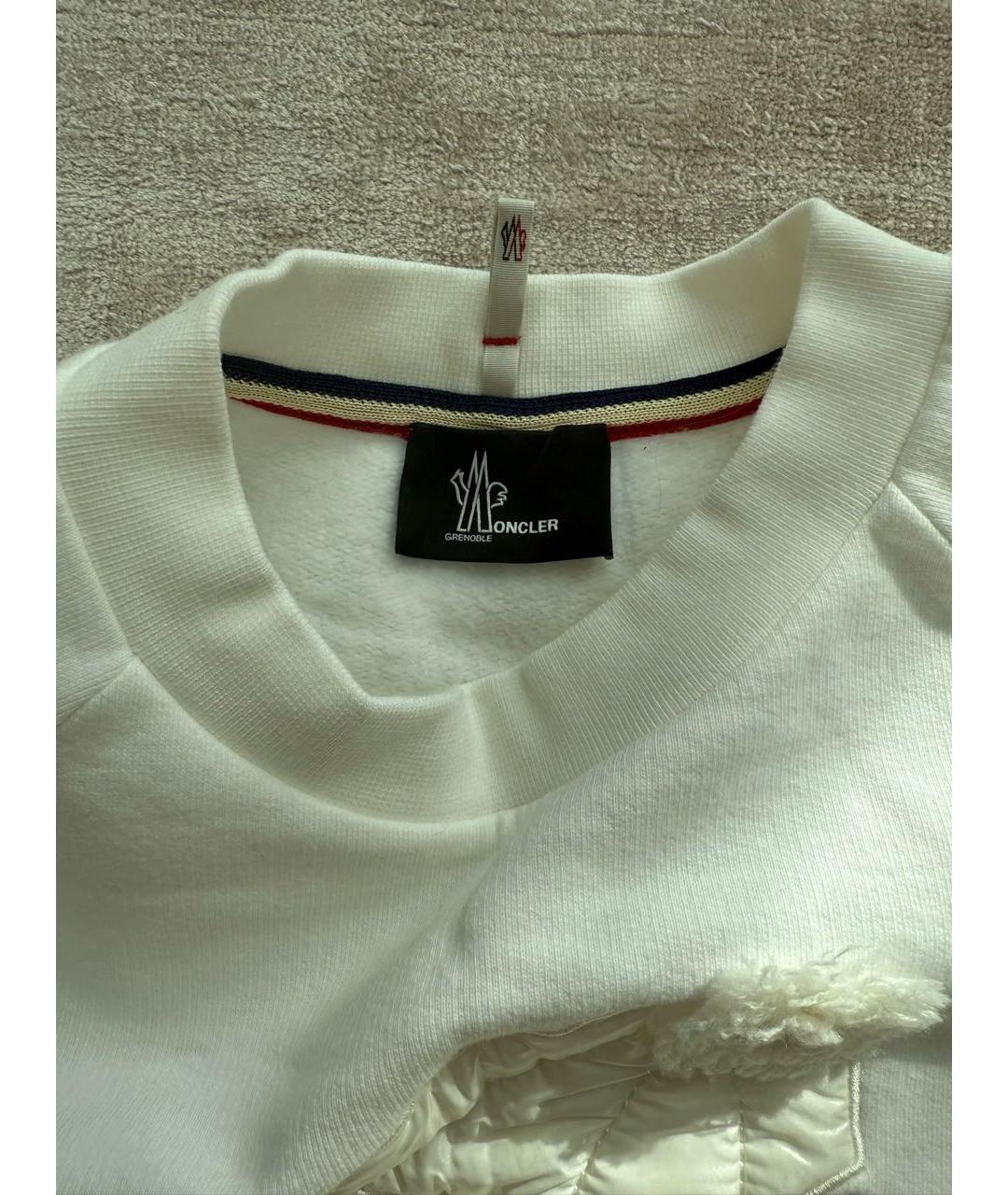 MONCLER Белый джемпер / свитер, фото 3