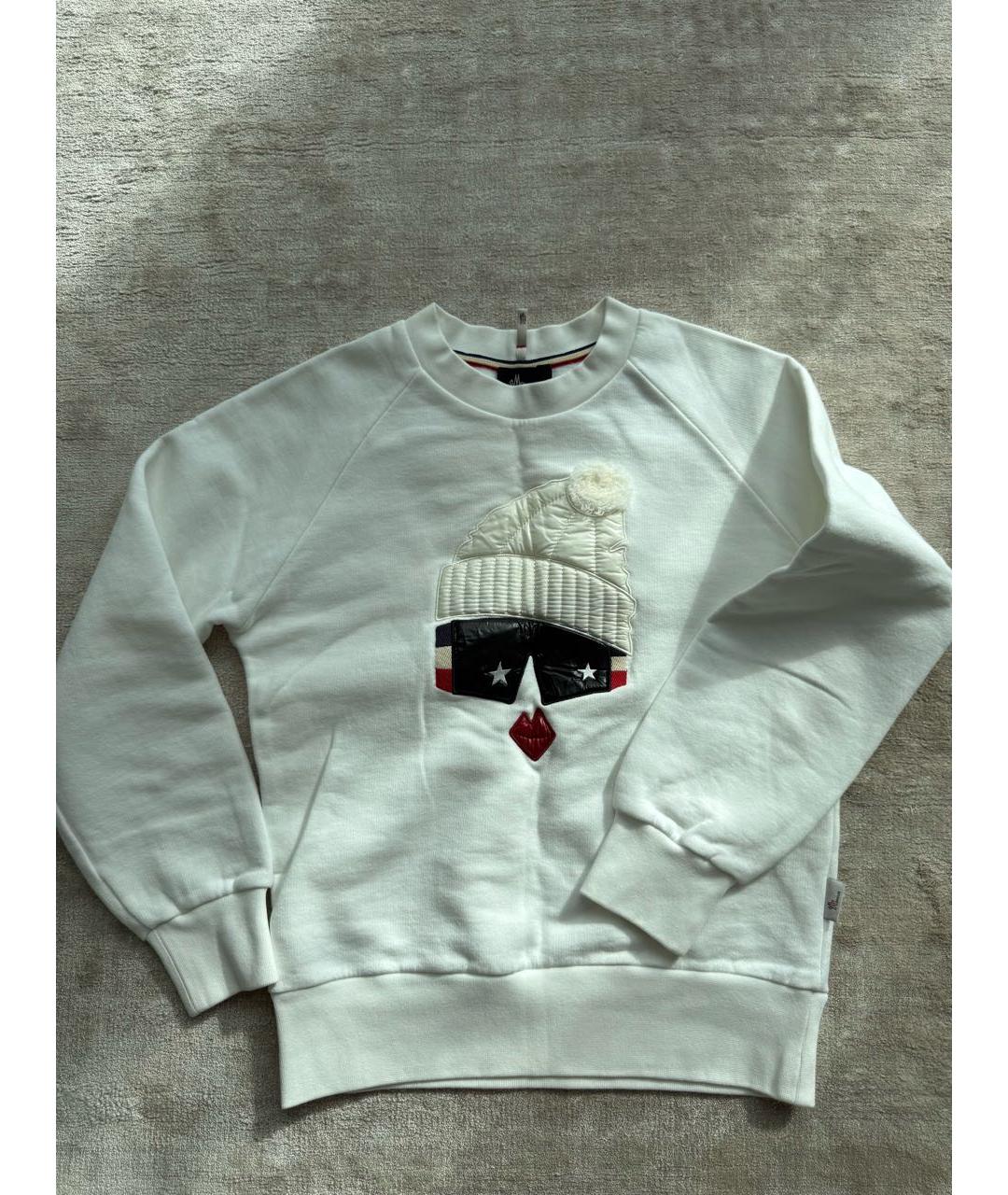 MONCLER Белый джемпер / свитер, фото 6