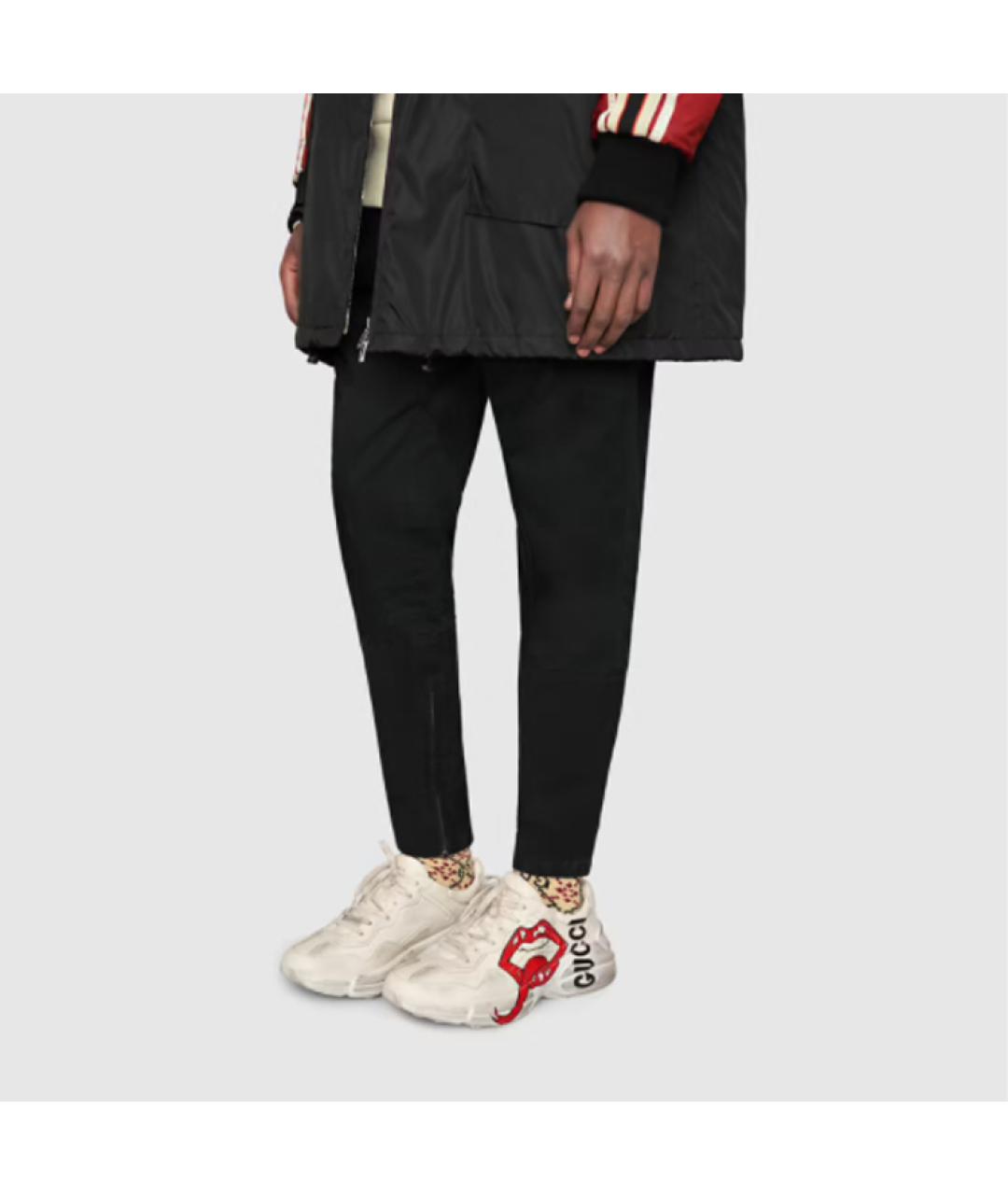 GUCCI Бежевые низкие кроссовки / кеды, фото 7