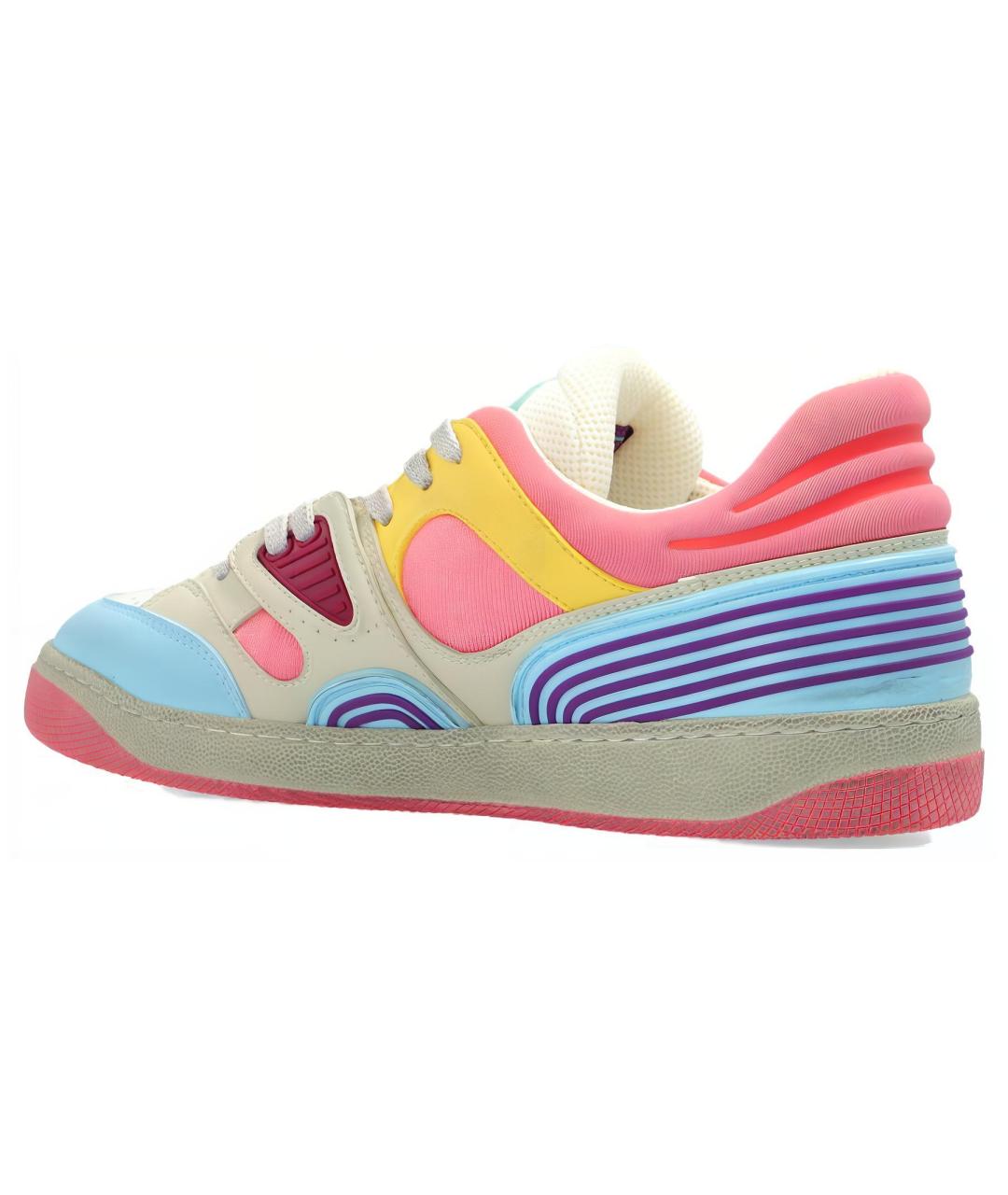 GUCCI Голубые кроссовки, фото 4