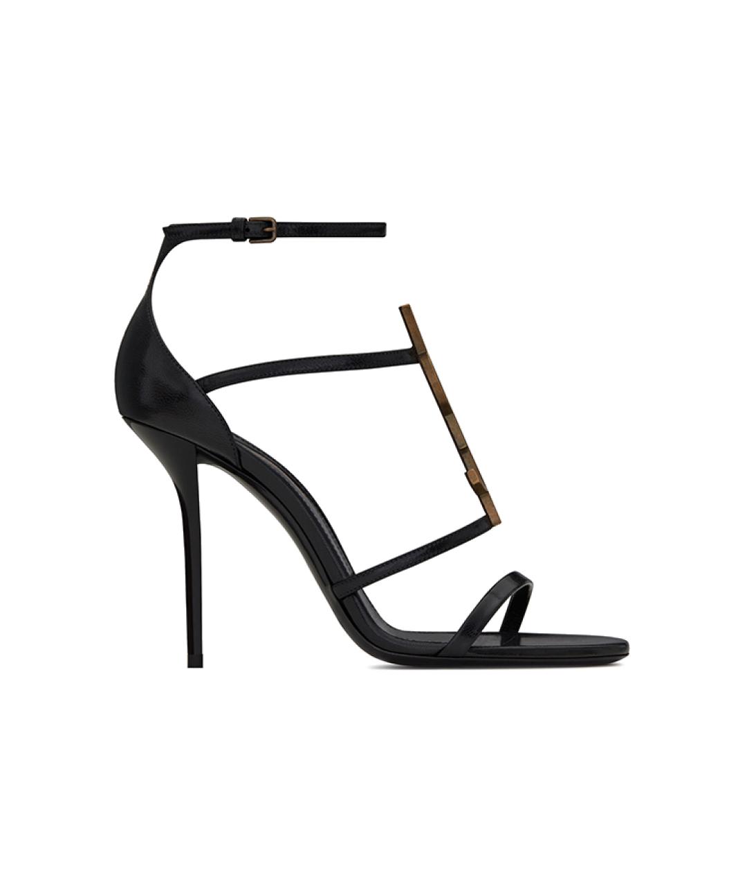 SAINT LAURENT Кожаные босоножки, фото 1