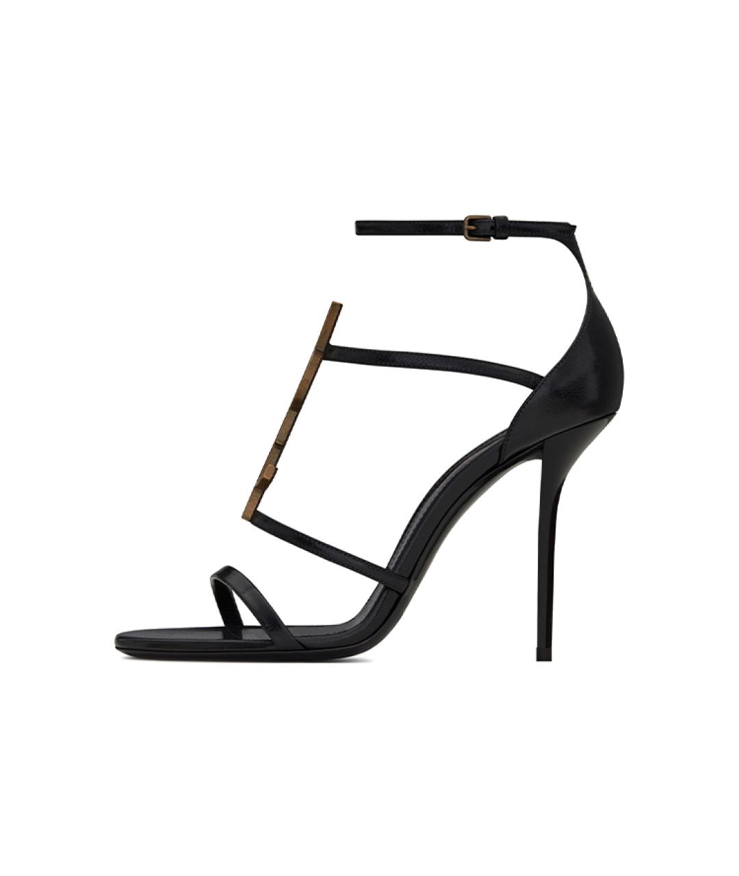 SAINT LAURENT Кожаные босоножки, фото 2