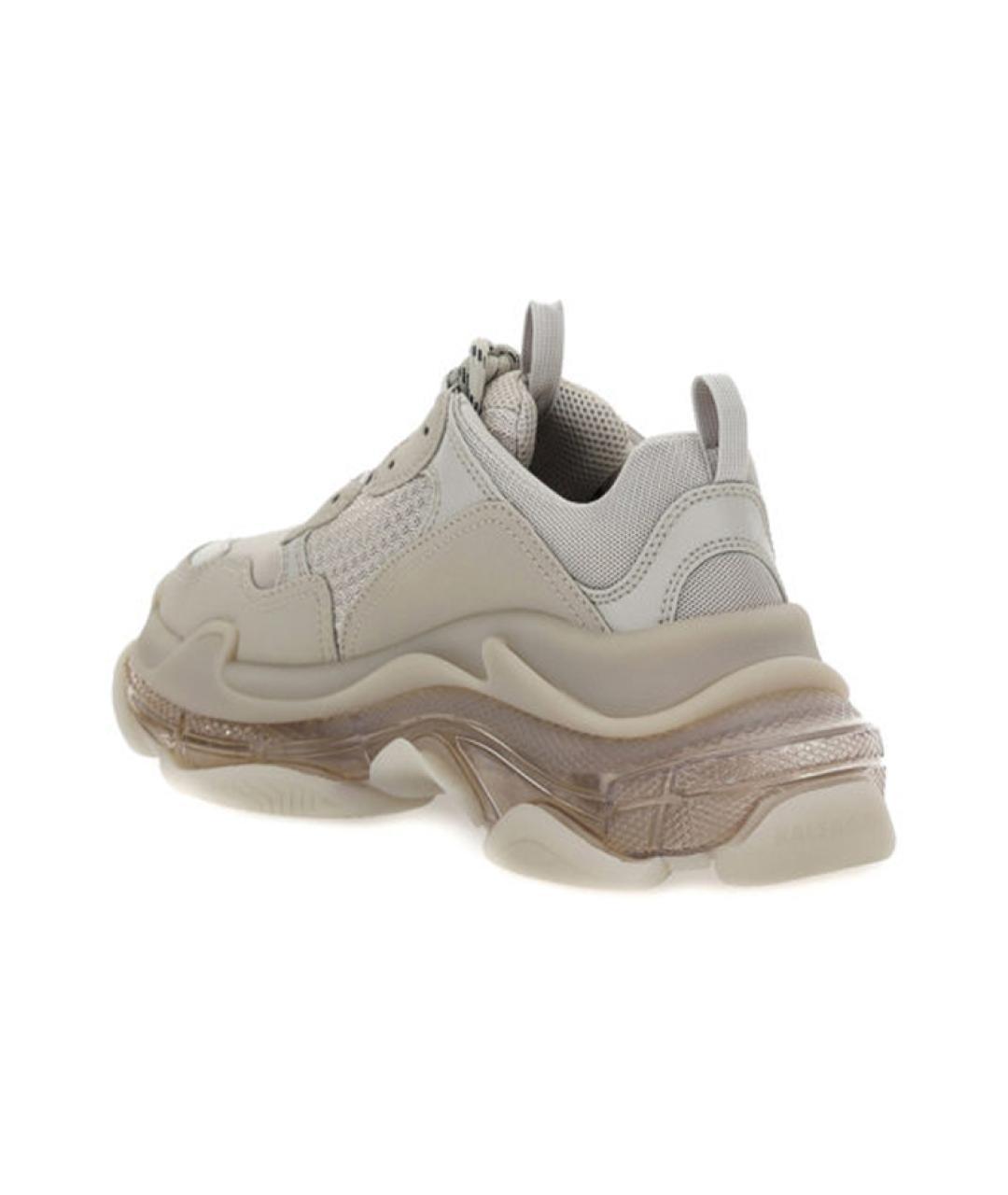 BALENCIAGA Бежевые кроссовки, фото 3