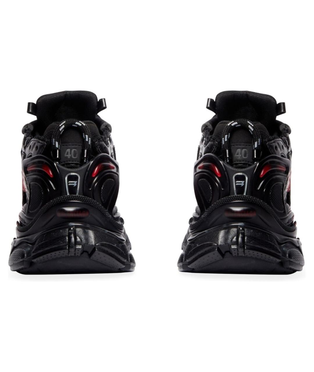 BALENCIAGA Черные низкие кроссовки / кеды, фото 6