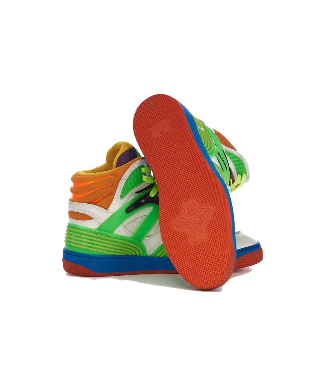 GUCCI Зеленые кроссовки, фото 8