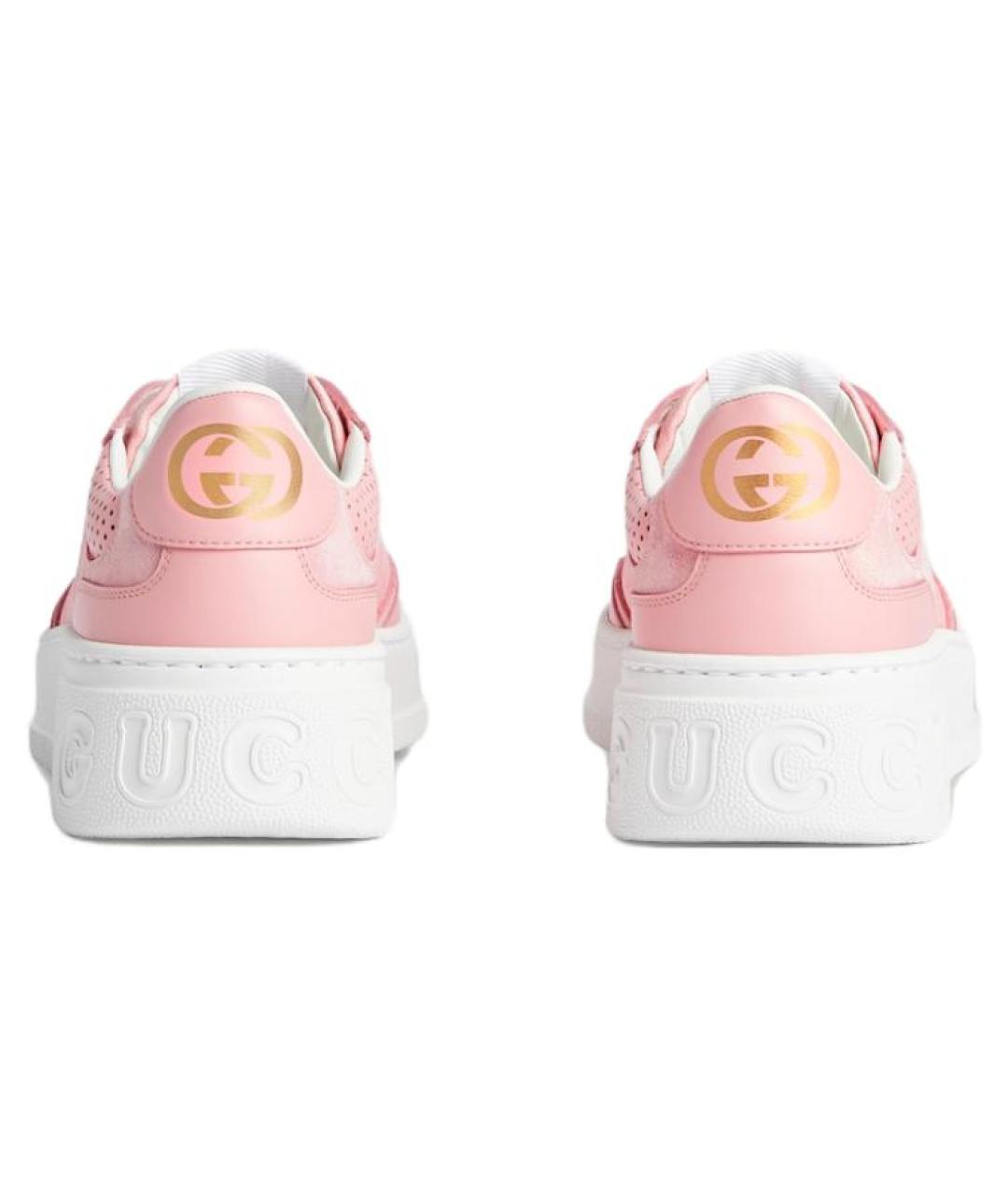 GUCCI Розовые кроссовки, фото 4