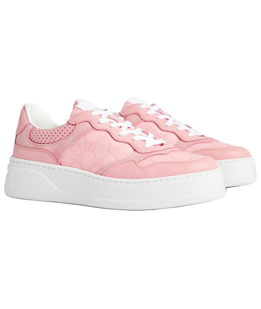 GUCCI Розовые кроссовки, фото 3