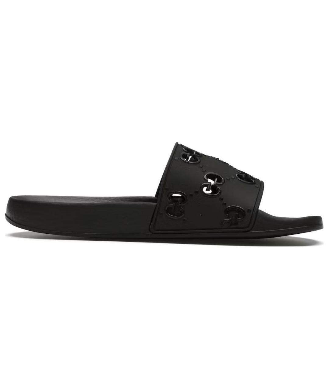 GUCCI Черные сандалии, фото 1