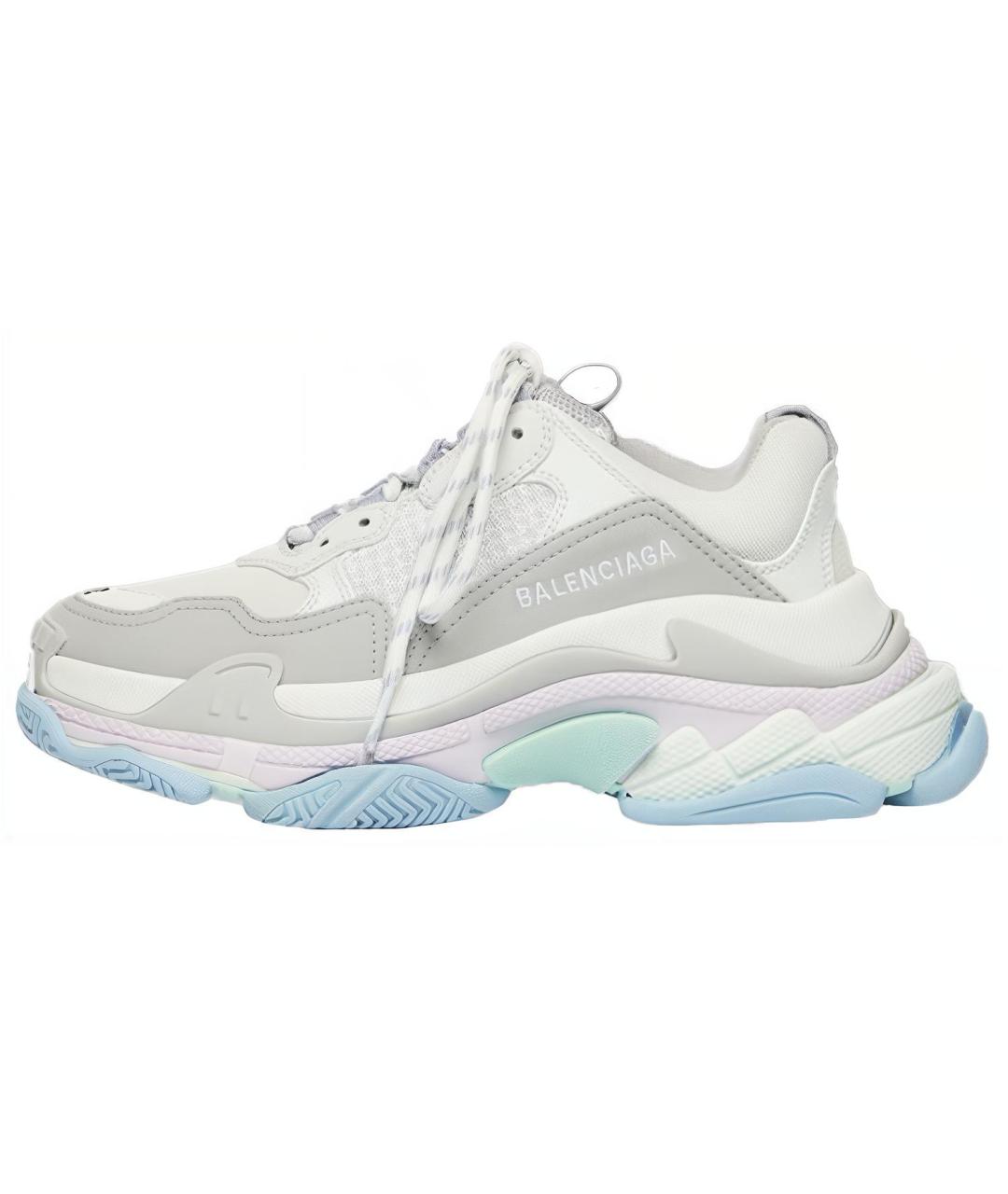 BALENCIAGA Белые кроссовки, фото 2