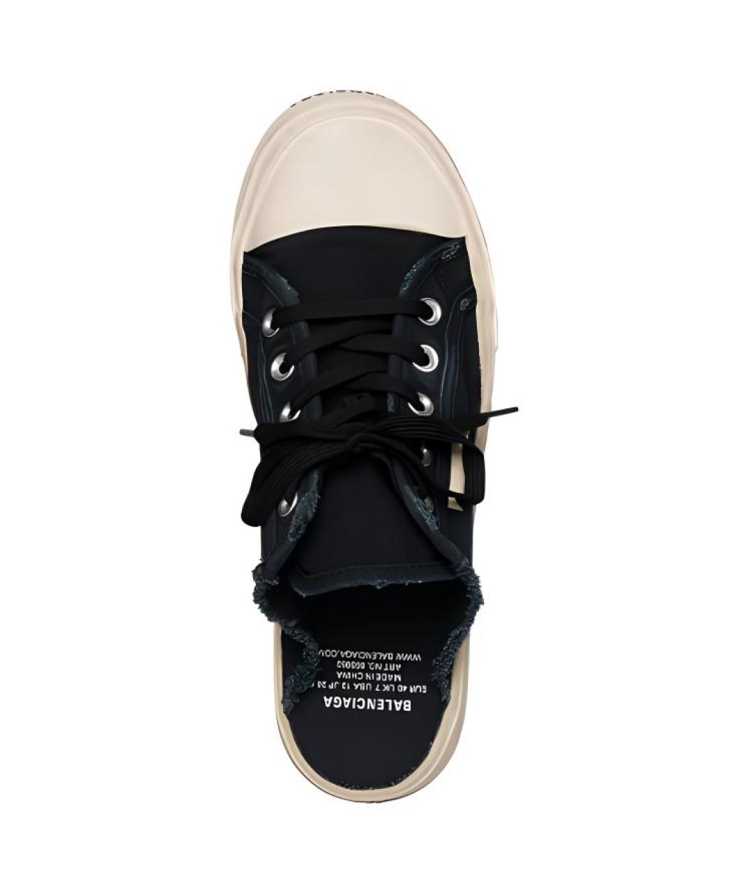 BALENCIAGA Черные слипоны, фото 3