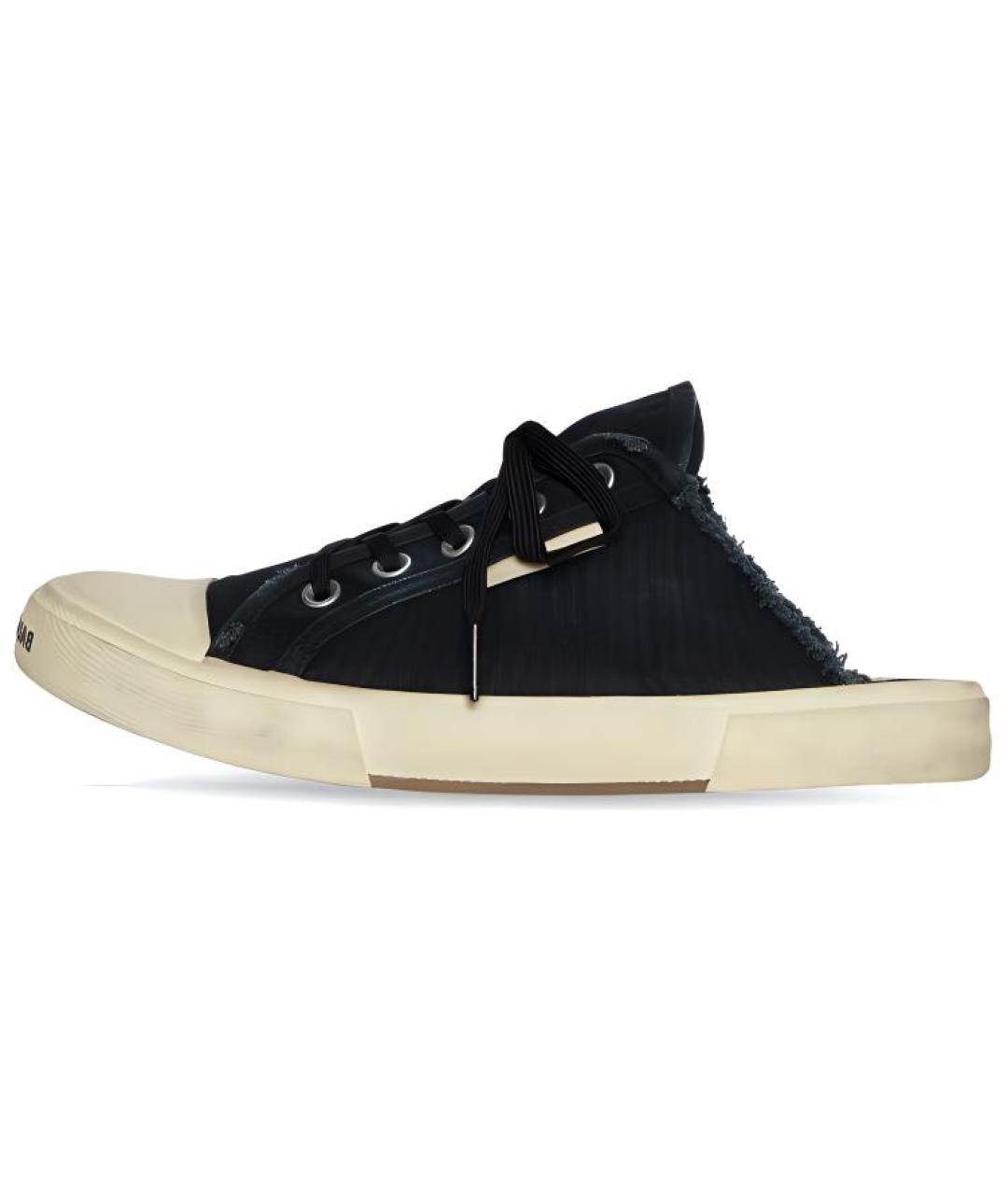 BALENCIAGA Черные слипоны, фото 2