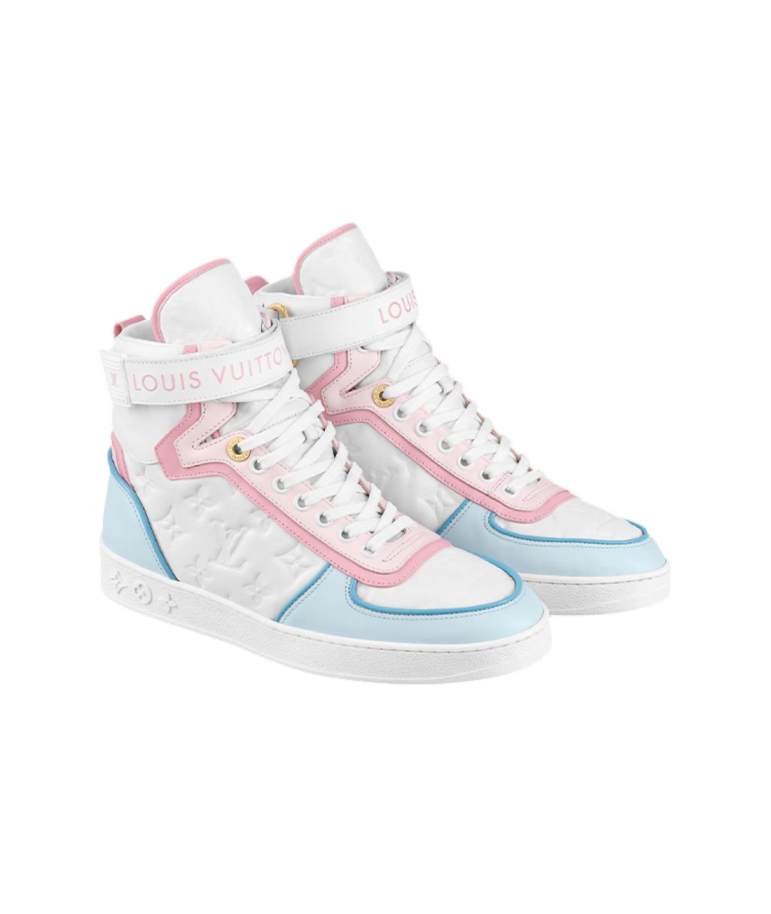 LOUIS VUITTON Кожаные кроссовки, фото 3