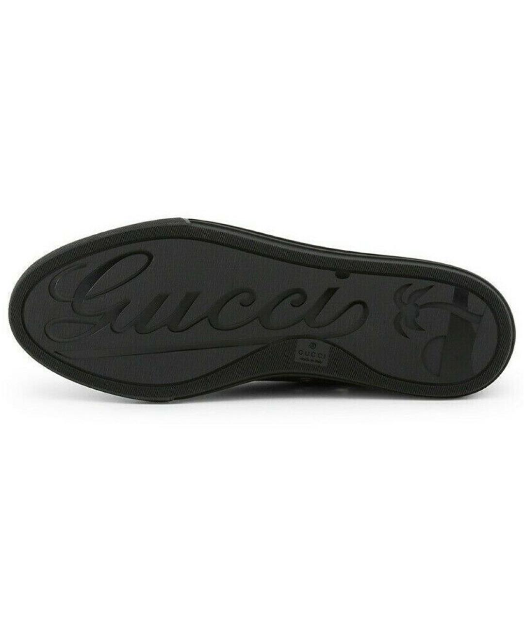 GUCCI Темно-синие кеды, фото 5